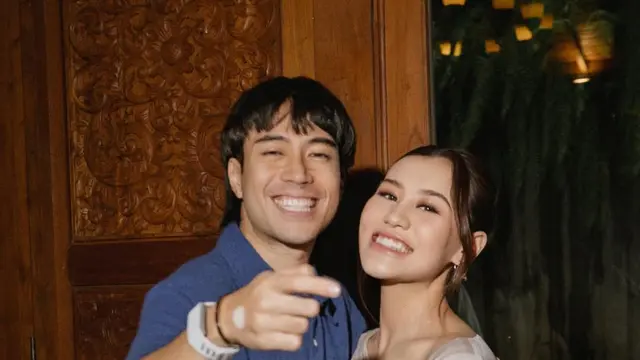 Aaliyah Massaid dan Vidi Aldiano. (Foto: Dok. Instagram @aaliyah.massaid)