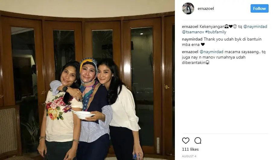 Naysilla Mirdad dan Roestiandi Tsamanov sudah punya rumah bersama? [foto: instagram]
