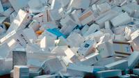 Tumpukan styrofoam yang membuat pencemaran sampah. (unsplash.com/@jonasgerlach)