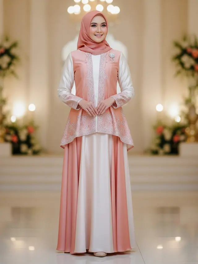 Padu Padan Warna Rok dan Blouse Agar Terlihat Mewah Saat Lebaran