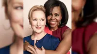 Istri Presiden AS, Michelle Obama dan selebriti Hollywood, Meryl Streep akan berkunjung ke Benua Afrika. (sumber: People)