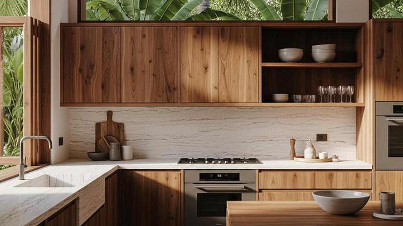 9 Desain Dapur Rumah Kayu dengan Nuansa Alami Hangat, Bikin Betah Masak
