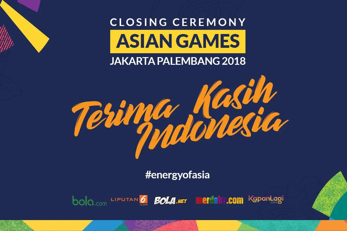 Closing Ceremony Asian Games 2018