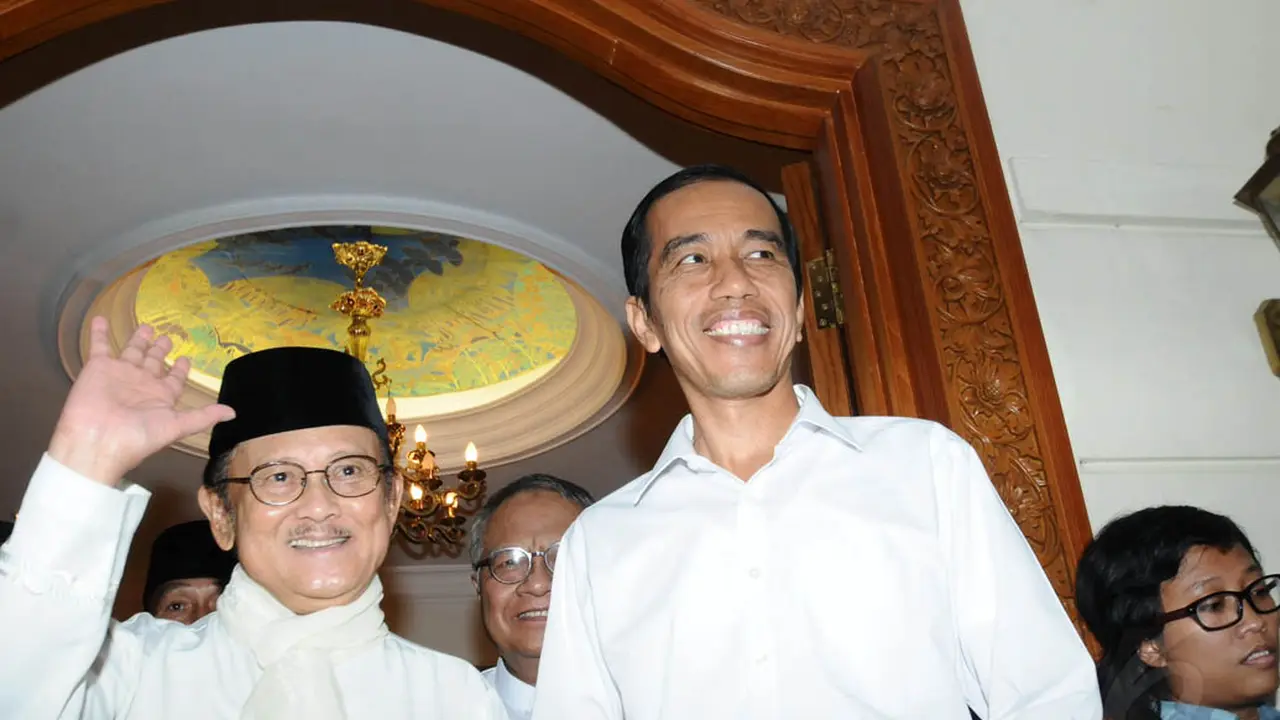 BJ Habibie dan Jokowi