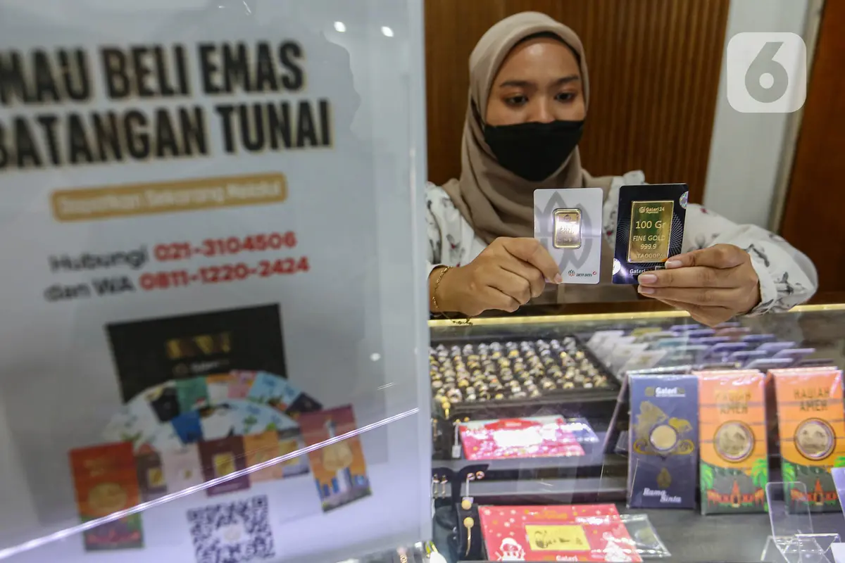 Daftar Harga Emas di Pegadaian Hari Ini 29 September 2024