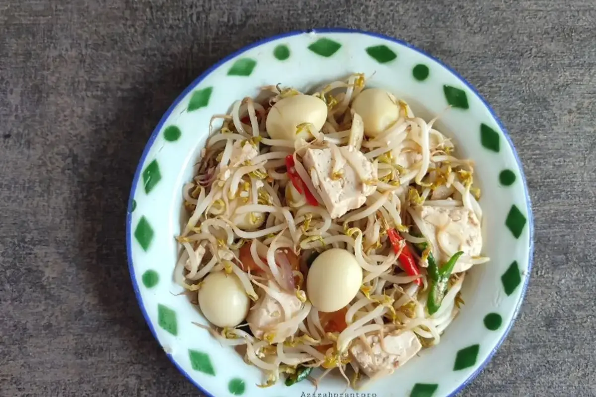 Tumis Toge Tahu Telur Puyuh @AzizahPranoto
