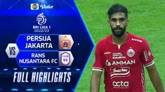 Berita Video, Highlights Persija Jakarta Vs RANS Nusantara di BRI Liga 1 Musim 2022/2023