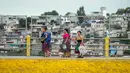 Puluhan ribu warga Guatemala tinggal di daerah kumuh serupa. (AP Photo/Moises Castillo)