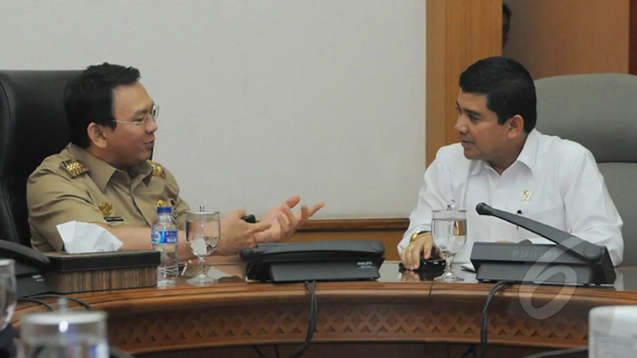 Menteri Yuddy Chrisnandi Temui Gubernur DKI Jakarta