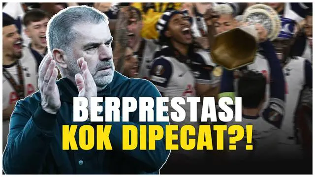 Kurang dari sebulan setelah membawa Tottenham Hotspur meraih gelar Liga Europa, Ange Postecoglou justru harus angkat kaki dari kursi pelatih!
