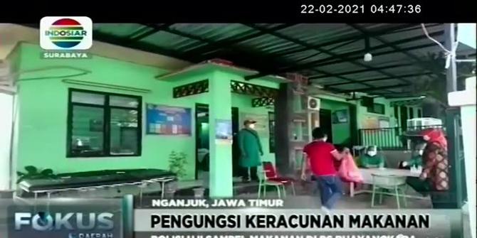 VIDEO: Pasca Keracunan Massal Pengungsi Longsor di Nganjuk, Bantuan Makanan Diseleksi