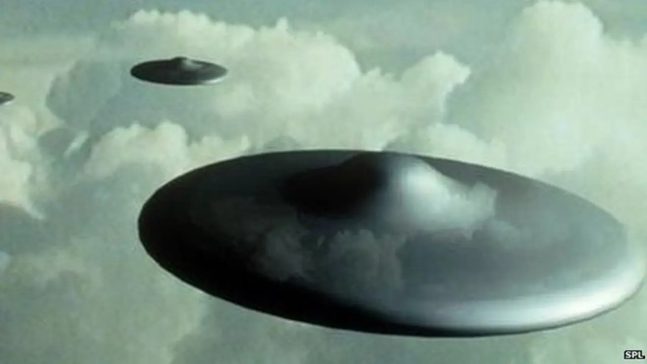 Gambar ilustrasi UFO dari BBC