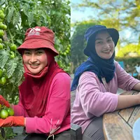 Novi Listiana salah satu artis yang memutuskan untuk menjadi petani. Penyanyi dangdut asal Boyolali itu banting stir jadi petani karena pandemi Covid-19 beberapa tahun lalu. Novi yang lahir pada 1997 itu itu kerap membagikan kegiatannya sebagai petani di media sosialnya. [Instagram/novilisty_]