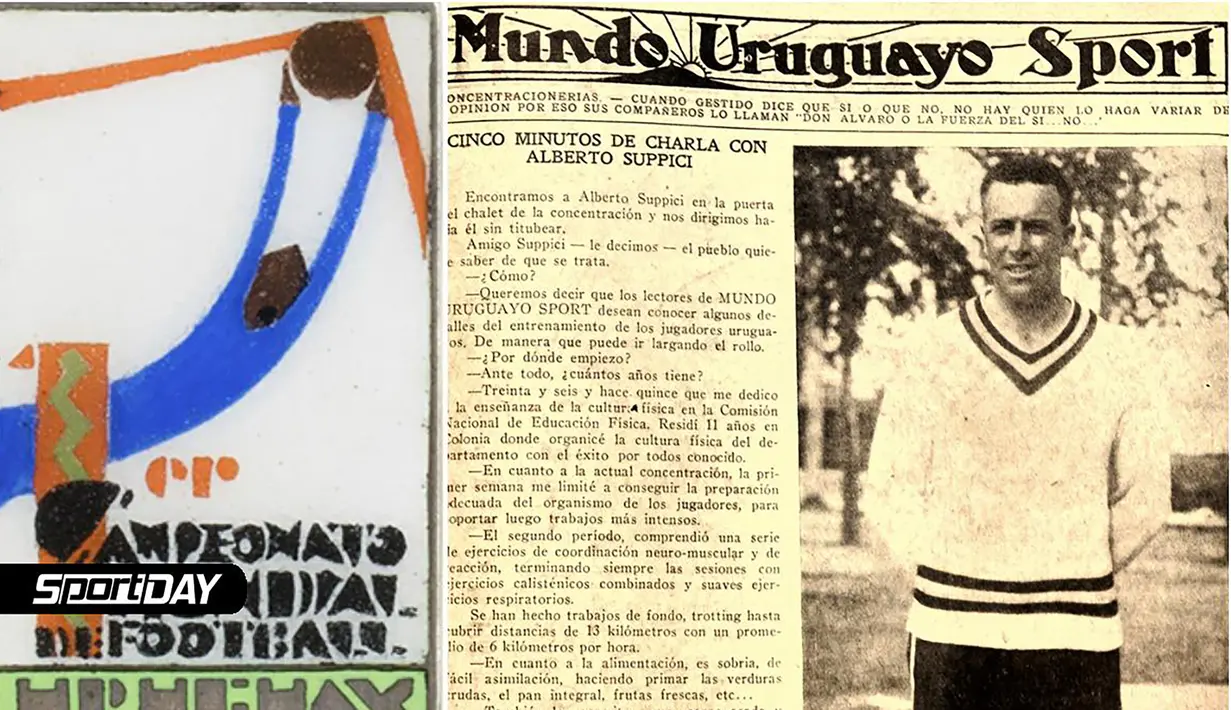 Alberto Suppici. Pelatih berkebangsaan Uruguay yang wafat pada 21 Juni 1981 dalam usia 82 tahun ini menjadi pelatih termuda sepanjang sejarah yang mampu menjuarai Piala Dunia. Timnas Uruguay berhasil dibawanya menjadi juara pada Piala Dunia edisi pertama 1930 saat ia berusia 31 tahun 8 bulan. Pada partai final yang digelar pada 31 Juli 1930, Uruguay sukses mengalahkan Argentina dengan skor 4-2. (sportday.gr)