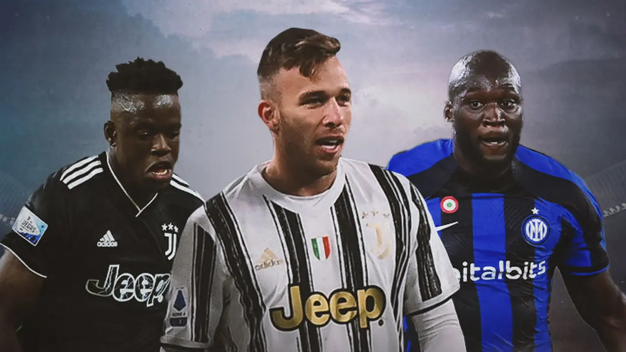 Ilustrasi - Denis Zakaria, Arthur Melo, Romelu Lukaku