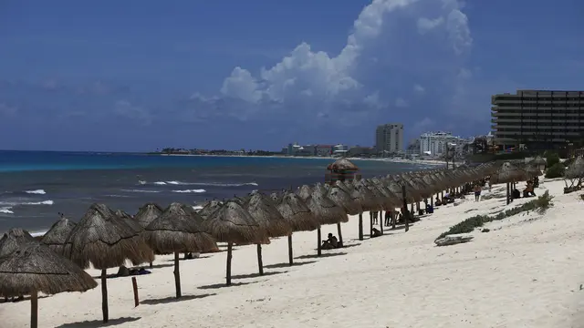 Badai Grace Sedang Menuju Pantai Karibia Meksiko