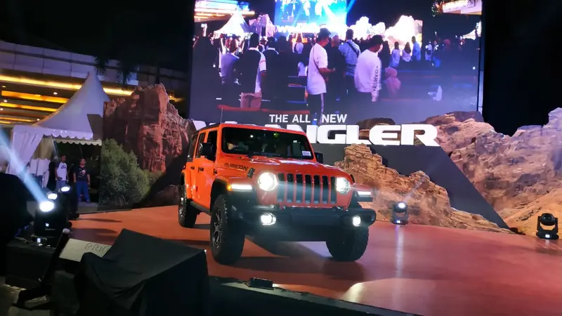 Jeep Wrangler (JL) terbaru akhirnya resmi diluncurkan di Indonesia.