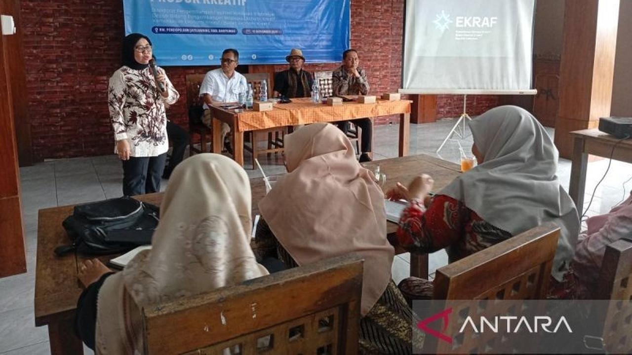 DPR dan Kemenparekraf Genjot Penguatan Ekosistem Ekonomi Kreatif Banyumas Melalui Sosialisasi KI dan Akses Pendanaan