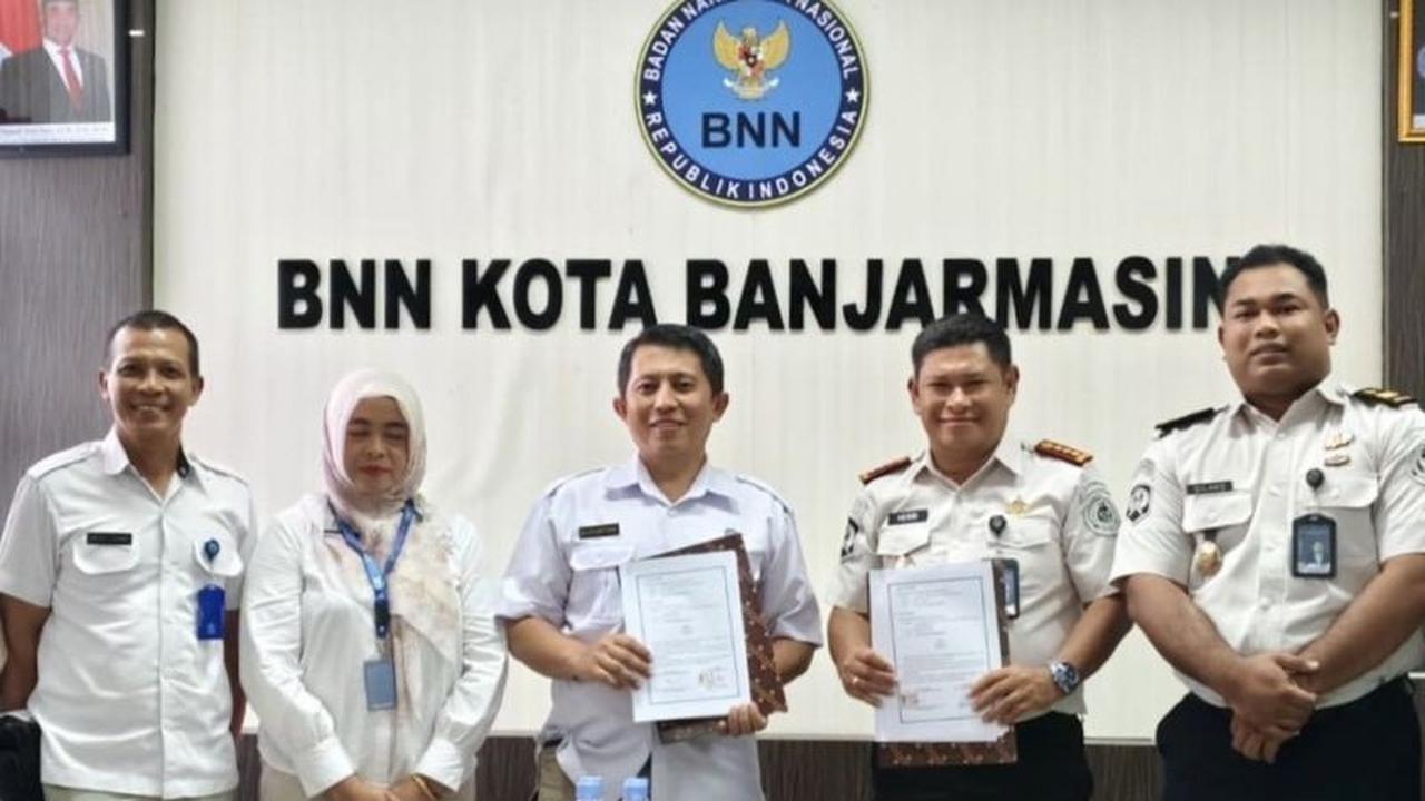 Perkuat Sinergi, Lapas Banjarmasin dan BNN Bersatu Berantas Narkoba