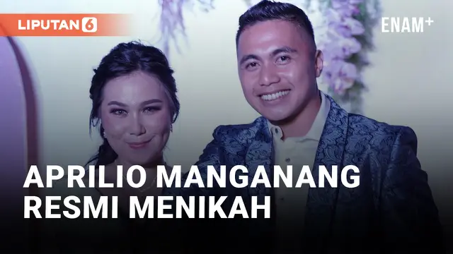 Pamer Cincin, Aprilio Manganang Resmi Menikah