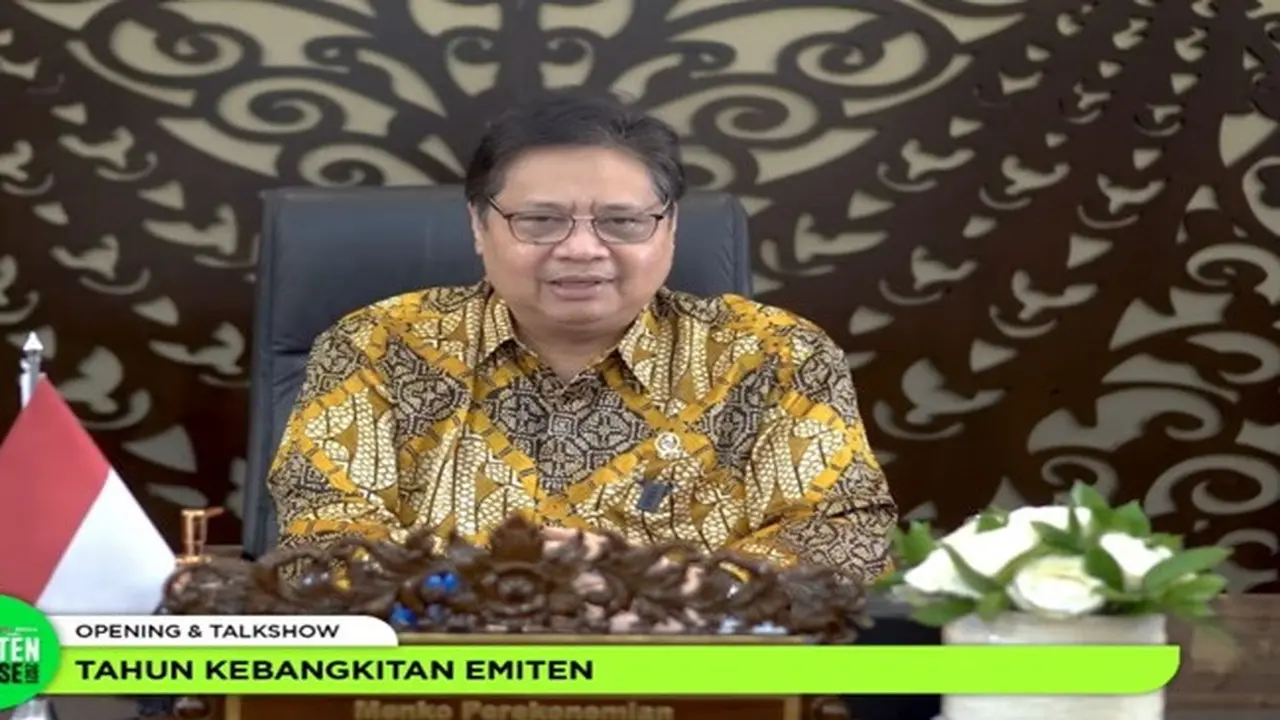 Menteri Koordinator Bidang Perekonomian Airlangga Hartarto (Dok: ekon.go.id)