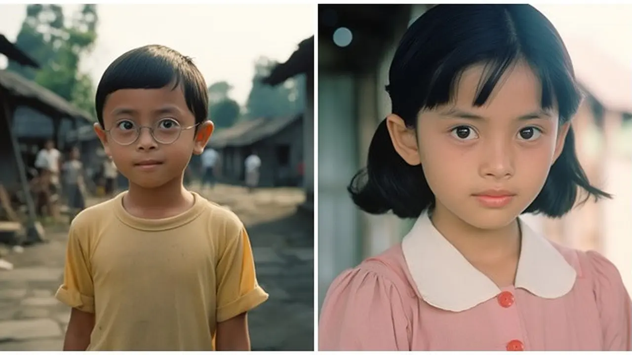 6 Editan AI Jika Tokoh dalam Doraemon Tinggal di Indonesia, Bak Ciptakan Dunia Fantasi