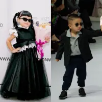 Jakarta Fashion Week (JFW) 2025 menjadi sorotan bukan hanya karena deretan desainer dan koleksi busana terbaru, tetapi juga kehadiran anak-anak artis yang melenggang di catwalk. [Foto: IG/@raffinagita1717].