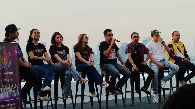 Konferensi Pers D'Dangdutin Fest 2023. (ist)