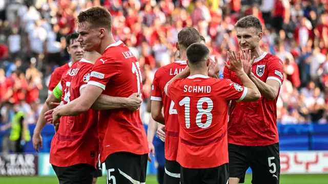 Austria Buka Peluang Lolos ke 16 Besar Euro 2024