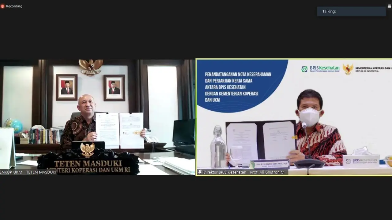 KemenkopUKM Gandeng BPJS Kesehatan