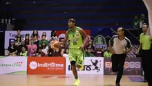 David Seagers mendapat penghargaan pemain asing terbaik IBL 2017-2018. (IBL)