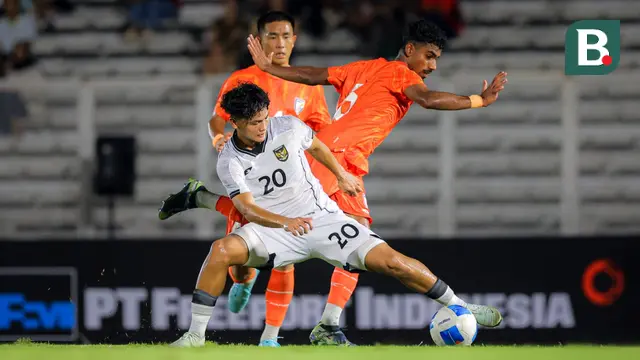 Timnas Indonesia U-22 Vs Timnas India U-22.