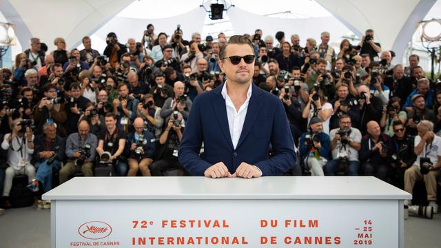 Adu Gaya Brad Pitt dan Leonardo DiCaprio di Festival Film Cannes