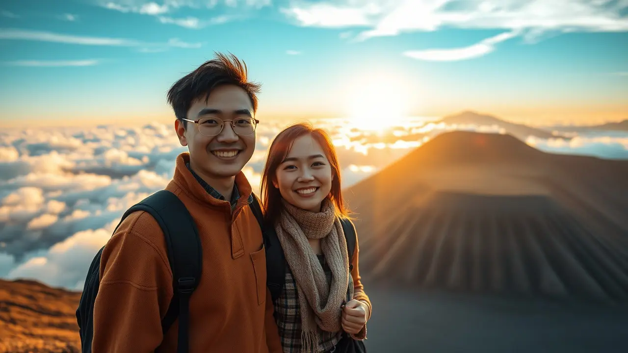 caption bromo lucu