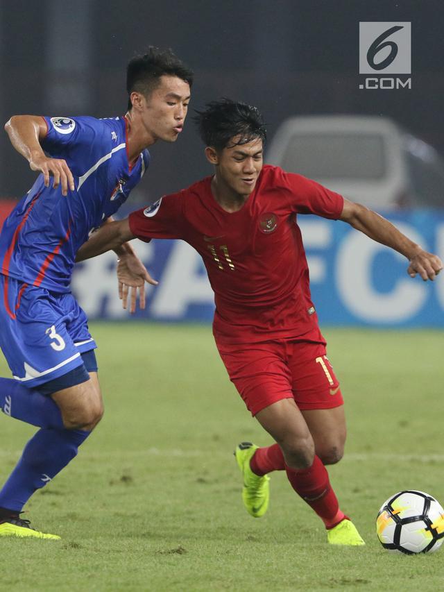 Penyisihan Grup A Piala AFC 2018, Timnas Indonesia U-19 Tekuk Chinese Taipei