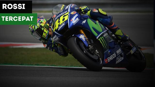 Pebalap Yamaha Movistar jadi yang tercepat pada tes MotoGP Brno, Senin (7/8/2017)