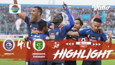 Laga lanjutan Shopee Liga 1, Arema FC VS Persebaya Surabaya berakhir Dengan 4-0 #shopeeliga1 #AremaFC #PersebayaSurabaya