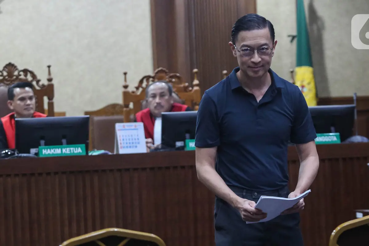 Thomas Lembong Jalani Sidang Pembacaan Dakwaan