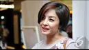Putri Patricia memangkas rambut panjangnya hingga menjadi pendek. Kontan dengan penampilannya ini Putri terlihat tomboi, Jakpus, Kamis (7/8/2014) (Liputan6.com/Panji Diksana)