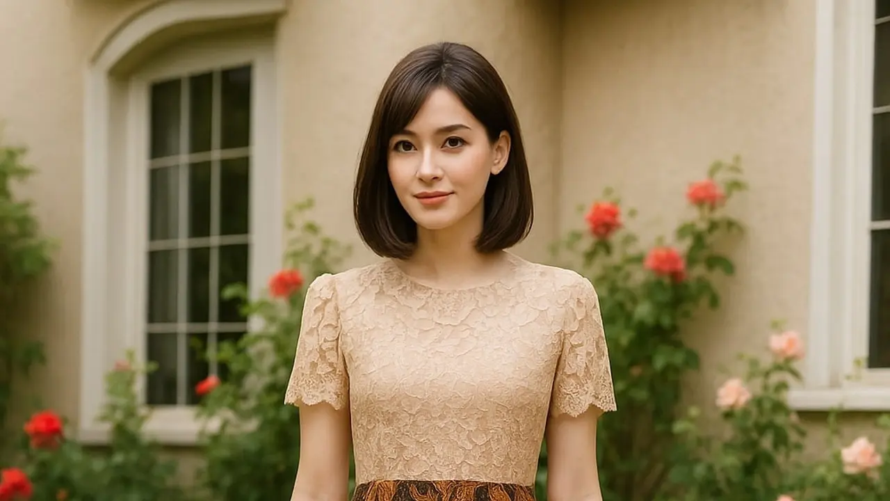 Model Dress Batik A Line