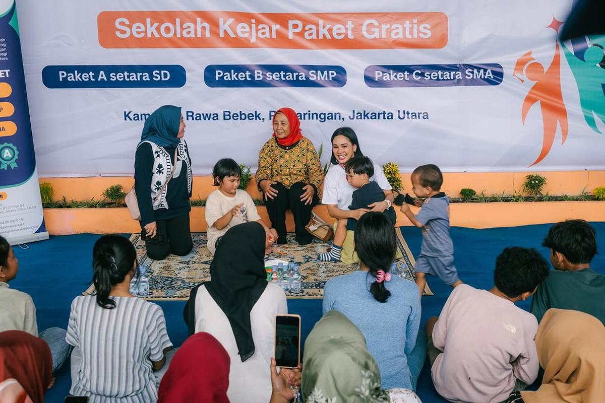 Andien Aisyah Kembali Dirikan 'Sekolah Anak Percaya' di Kampung Pemulung, Merasa Haru dan Bangga