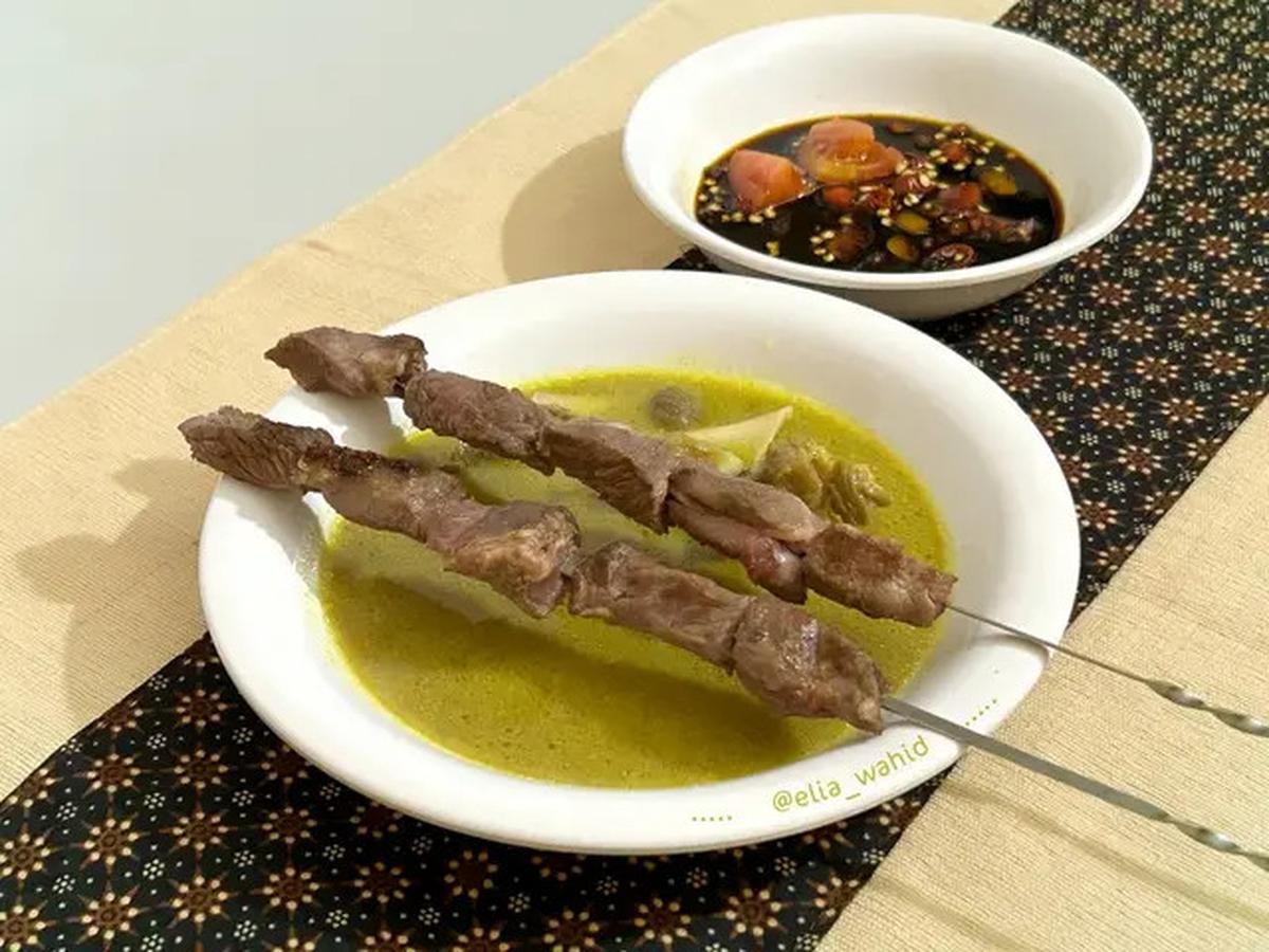 Ilustrasi Sate Klatak