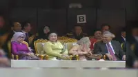  Ketua Umum PDIP Megawati Soekarnoputri menghadiri sidang Tahunan  MPR/DPR/DPD