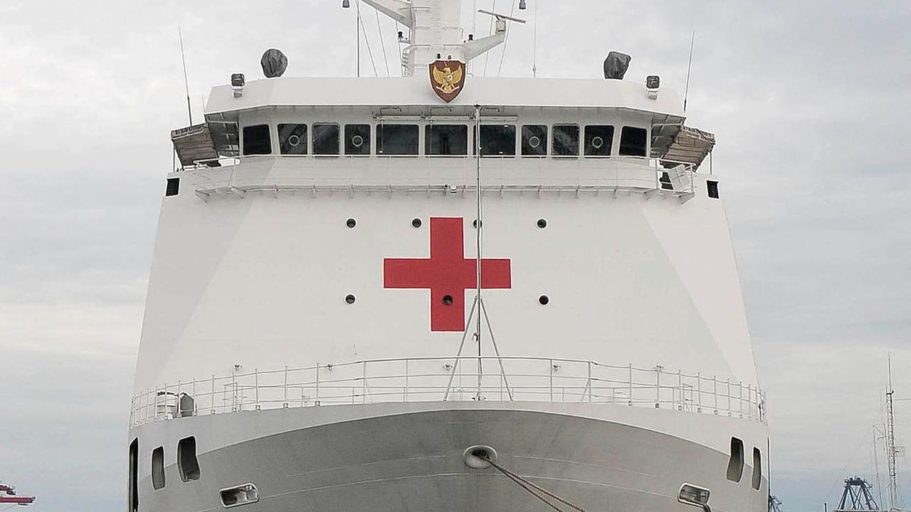 Menurut laporan ANTARA, KRI dr. Radjiman sudah berada di Jakarta sejak 30 November 2023 dalam rangka persiapan mengirim bantuan untuk rakyat Palestina di Jalur Gaza.