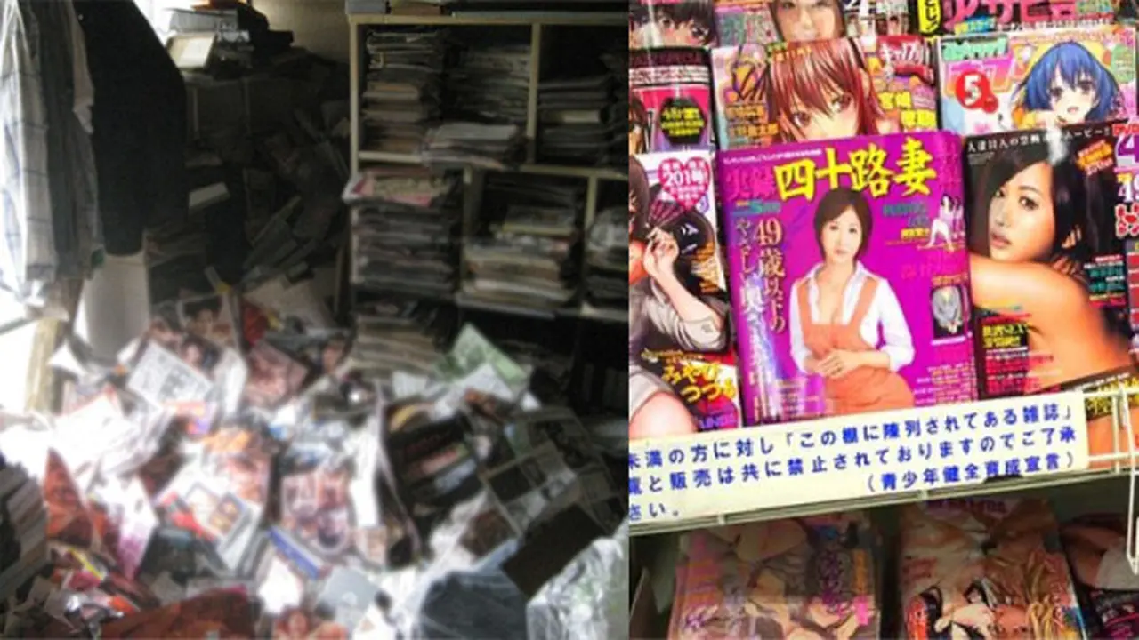 Tragis, Pria 50 Tahun Terbunuh 6 Ton Majalah Porno Koleksinya