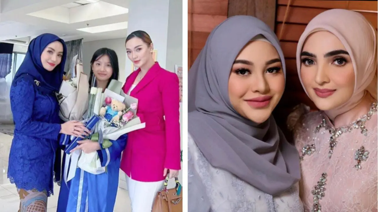 Potret Artis Dekat dengan Anak Sambung, Ashanty Hingga Zaskia Gotik