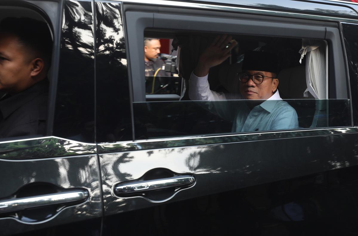 Calon menteri Prabowo tiba di Hambalang