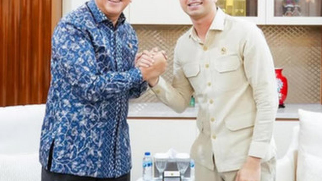 Potret Raffi Ahmad Bertemu Rosan Roeslani, Imbau Generasi Muda Aktif Dorong Pertumbuhan Ekonomi