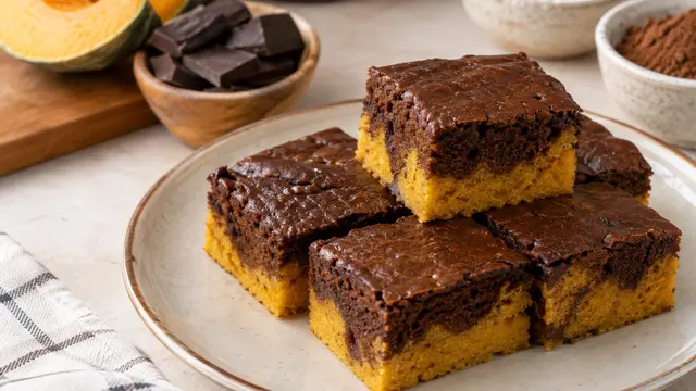 Resep Brownies Kukus Labu Kuning