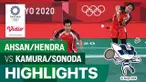 Pasangan ganda putra Indonesia Mohammad Ahsan/Hendra Setiawan sukses mengalahkan pasangan Jepang di Olimpiade Tokyo 2020. Ahsan/Hendra lolos melaju ke semifinal Olimpide Tokyo 2020.